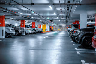 Underground parking in Chandigarh