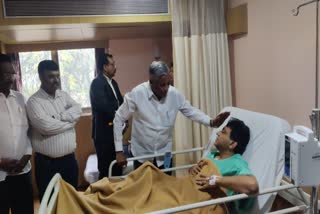 bbmp chief commissioner admitted to hospital