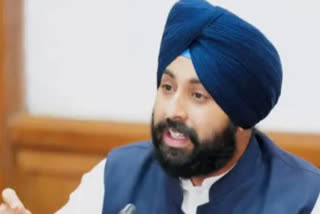 Punjab School Education Minister Harjot Singh Bains