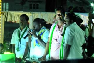 Kumaraswamy spoke at the Tumkur Pancharatna Yatra