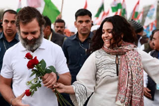 Swara Bhasker Shares Pictures With Rahul Gandhi