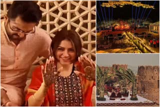 Mehndi Ceremony at Jaipur, Hansika Sohail Wedding