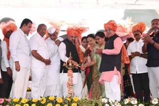Karnataka CM Bommai announces Kannada Bhavans in Solapur Goa and Kasaragod