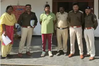 Dantewada police arrested the blackmailing accused boyfriend from Raipur
