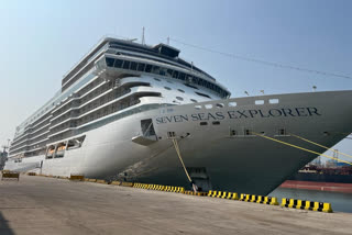 Second cruise ship arrived at New Mangaluru port post Covid
