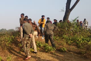 Deoghar woman body found behind Kasturba Vidyalaya in Palojori police station area