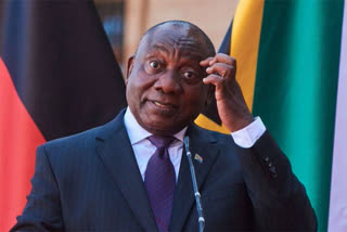 South African President Cyril Ramaphosa