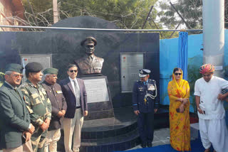 Statue of Air Vice Marshal Chandan Singh unveiled in Jodhpur