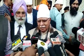 Haryana CM at Harmandir Sahib