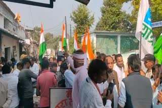 Congress unity not visible in Chirmiri Bharat Jodo Yatra