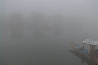 Thick Fog Engulfs Srinagar