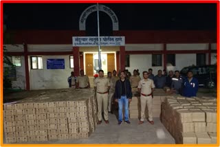 district police seized illegal liquor