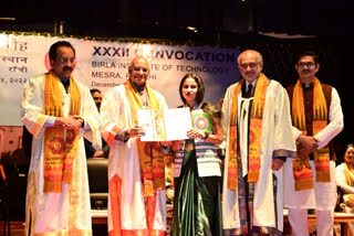 Governor attends 32nd convocation ceremony of BIT Mesra in Ranchi