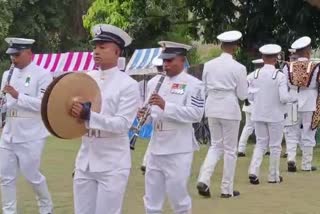 Band performance in Kadamba Naval Base