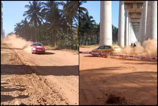 Karnataka 1000 Car race in Tumakur