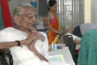 PM Modis centenarian mother casts vote