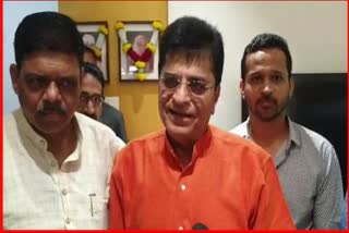 BJP leader Kirit Somaiya