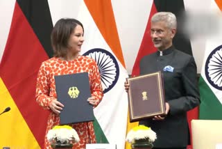 S Jaishankar and Annalena Barebock