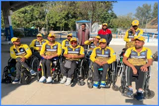 Wheelchair cricket team Himachal