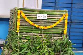 Eco friendly booth made in Aravalli