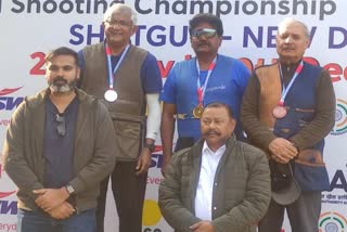 rao inderjit singh won bronze in shooting