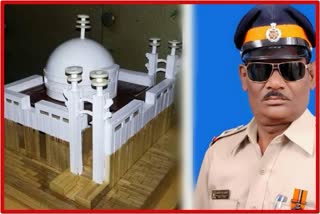Police Made Chaityabhoomi Replica