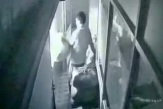 surat incident captured in CCTV