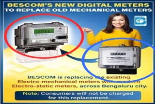 Farmers association outrage against a BESCOM