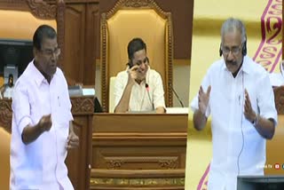 thiruvanchoor radhakrishnan  question answer session  legislative assembly  a n shamseer  k radhakrishanan  a k saseendran  forest minister  sc sct minister  latest news in trivandrum  latest news today  വനം മന്ത്രി  സഭയില്‍ ചിരി പടര്‍ത്തി തിരുവഞ്ചൂര്‍  ഔട്ട് ഓഫ് സിലബസ്  ആദിവാസികളുടെ ജീവിത സാഹചര്യം  കെ രാധാകൃഷ്‌ണനോട് ചോദിക്കേണ്ടത്  എ കെ ശശീന്ദ്രൻ  സ്‌പീക്കർ എ എൻ ഷംസീർ  തിരുവഞ്ചൂർ രാധാകൃഷ്‌ണന്‍റെ ചോദ്യം  പട്ടികജാതി പട്ടികവർഗ വകുപ്പ്  തിരുവനന്തപുരം ഏറ്റവും പുതിയ വാര്‍ത്ത  ഇന്നത്തെ പ്രധാന വാര്‍ത്ത  നിയമസഭ സമ്മേളനം