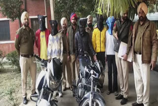 Police arrested five robbers at Sangrur