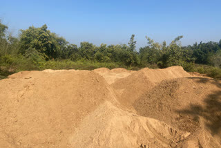 Illegally Dumped Sand Seized