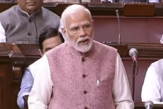 Narendra Modi Speaking in the Rajya Sabha