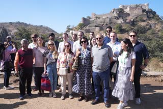 Kumbhalgarh For,t G20 Sherpa Dancing in Rajasthan