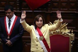 Peru gets 1st female President amid constitutional crisis
