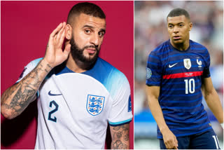 fifa world cup 2022  kyle walker on kylian mbappe  kyle walker  kylian mbappe  england vs france  എംബാപ്പെ  കിലിയന്‍ എംബാപ്പെ  കൈല്‍ വാക്കര്‍  ലോകകപ്പ് ക്വാര്‍ട്ടര്‍ ഫൈനല്‍  ഇംഗ്ലണ്ട് vs ഫ്രാന്‍സ്