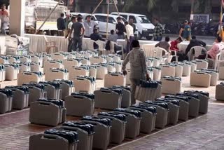 seven constituency by election Counting started