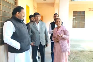 Joginder Singh Awana inspects girls hostel, assures to improve facilities