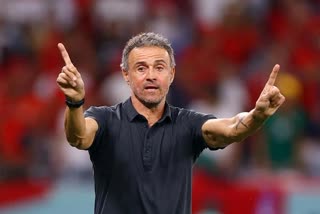 Luis Enrique sacked as Spain manage  ലൂയിസ് എൻറിക്വെ  ലൂയിസ് എൻറിക്വെ സ്‌പെയിൻ മാനേജർസ്ഥാനം വിട്ടു  തോൽവിക്ക് പിന്നാലെ പിൻവാങ്ങി ലൂയിസ് എൻറിക്വെ  ടിക്ക ടാക്ക  മൊറോക്കോയോട് സ്‌പെയിനിന്‍റെ തോൽവി  ഫിഫ ലോകകപ്പ് 2022  FIFA World Cup 2022  ഖത്തർ ലോകകപ്പ്  Qatar World Cup  Luis Enrique  ലൂയിസ് ഡി ലാ ഫ്യുന്‍റെ