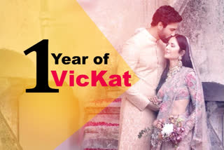 Adorable moments of VicKat , vicky kaushal katrina kaif wedding anniversary