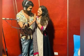 Vasishta Simha Haripriya movie dubbing work