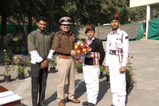 Selection of two students of Faridabad students perform at Republic Day function in delhi