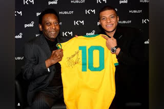 Happy to see you breaking another one of my records in FIFA WC: Pele to Kylian Mbappe