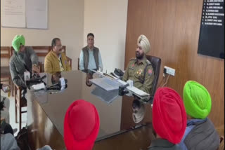 DSP held a meeting with local journalists at Ferozepur