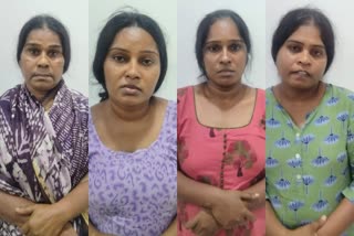 women arrested in Gold theft in Thrissur  ഏകാദശി ഉത്സവങ്ങള്‍ക്കിടെ സ്വര്‍ണക്കവര്‍ച്ച  തമിഴ്‌നാട് സ്വദേശിനികള്‍ അറസ്റ്റില്‍  തൃപ്രയാര്‍ ഏകാദശി  Thrissur news updates  latest news in Thrissur  kerala news updates  latest news in kerala  മോഷണക്കേസില്‍ അറസ്റ്റിലായ പ്രതികള്‍