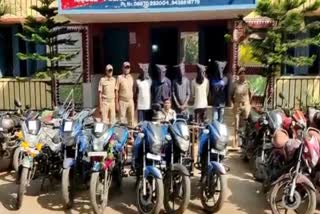 inter district robber gang arrested by kalahandi police