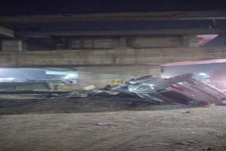 accident in under construction flyover