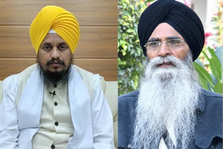 In Amritsar Dhami condemned the effigy of Jathedar