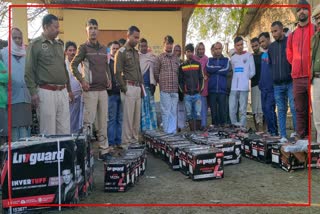 Stolen batteries recovered in Kalgachia