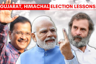 While the BJP dominates highlighting its Gujarat win, it is imperative to reiterate that it was defeated by Congress in Himachal Pradesh, where the saffron party lost its vote share by 20 percent compared to what it managed in the 2019 parliamentary elections, writes Sanjay Kapoor.