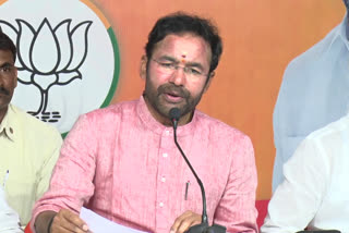 Union minister kishan reddy fires on cm kcr